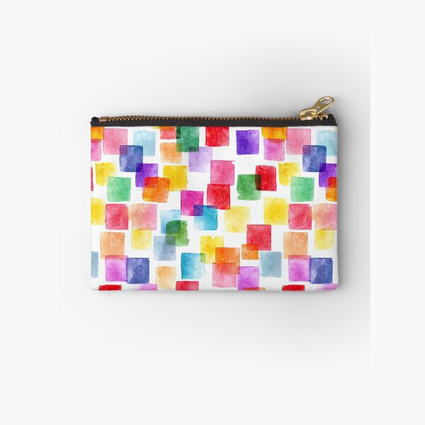 Item preview, Harmonious Watercolor Pattern With Subtle Square Details designed and sold by Piotrek0001.