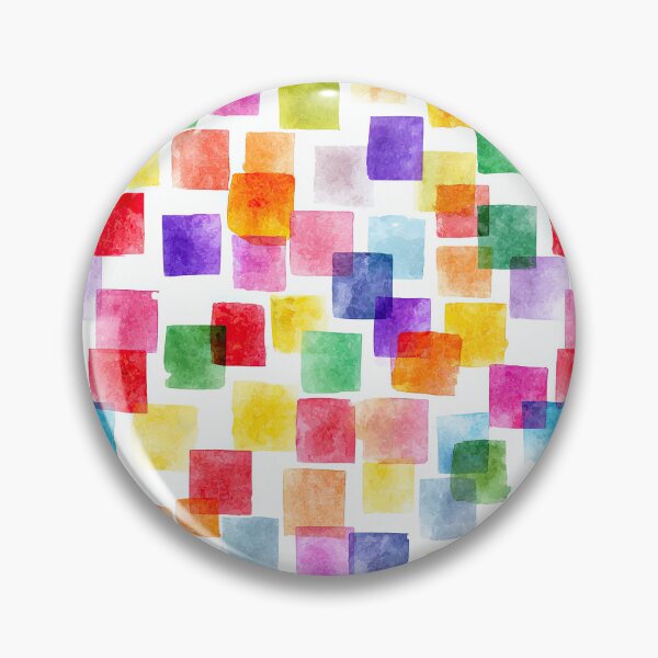 Item preview, Harmonious Watercolor Pattern With Subtle Square Details designed and sold by Piotrek0001.