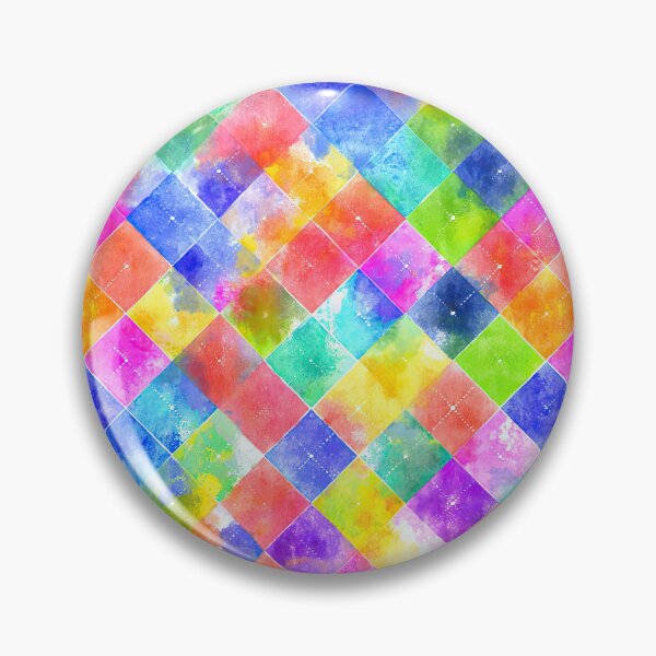 Item preview, Clean Minimal Pattern With Vibrant Watercolor Squares designed and sold by Piotrek0001.