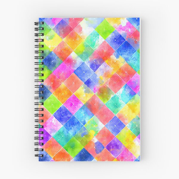 Item preview, Clean Minimal Pattern With Vibrant Watercolor Squares designed and sold by Piotrek0001.