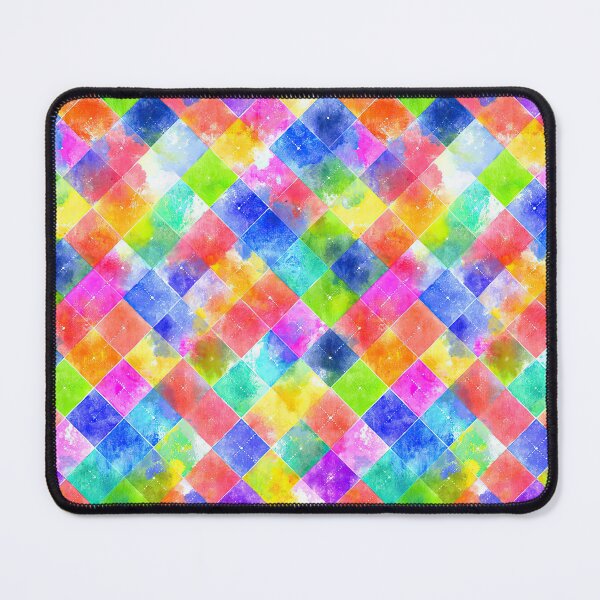 Item preview, Clean Minimal Pattern With Vibrant Watercolor Squares designed and sold by Piotrek0001.