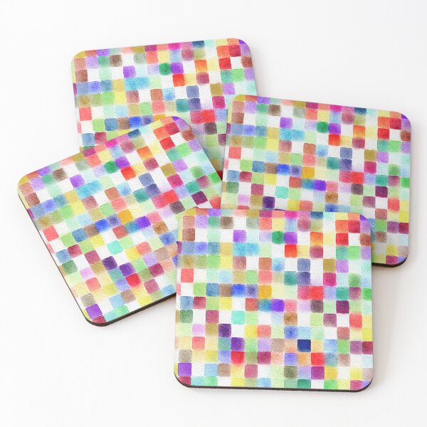 Item preview, Color Infused Squares In Balanced Seamless Layout designed and sold by Piotrek0001.