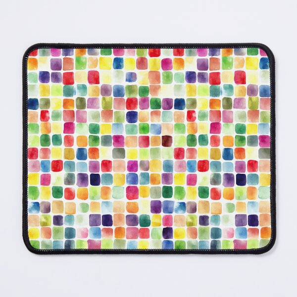 Item preview, Soft And Colorful Watercolor Squares On White designed and sold by Piotrek0001.