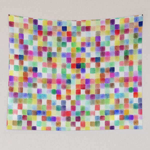 Item preview, Color Infused Squares In Balanced Seamless Layout designed and sold by Piotrek0001.