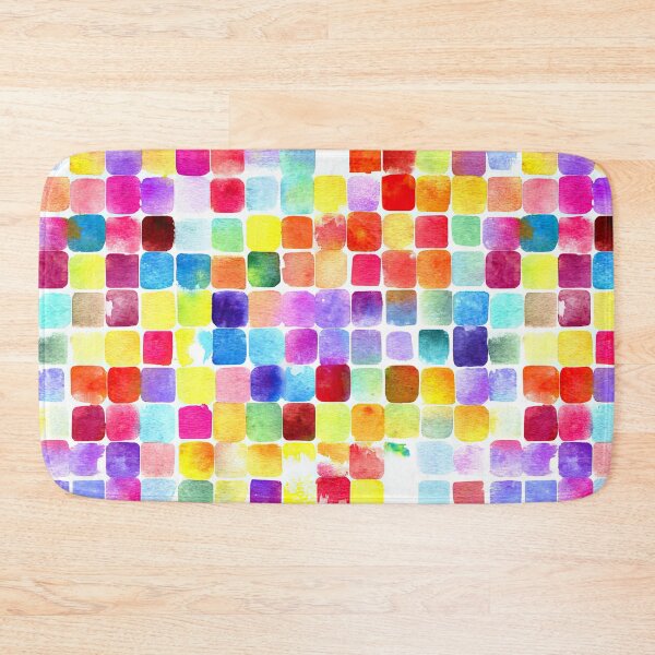 Item preview, Subtle Color Squares Merging In Seamless Harmony designed and sold by Piotrek0001.