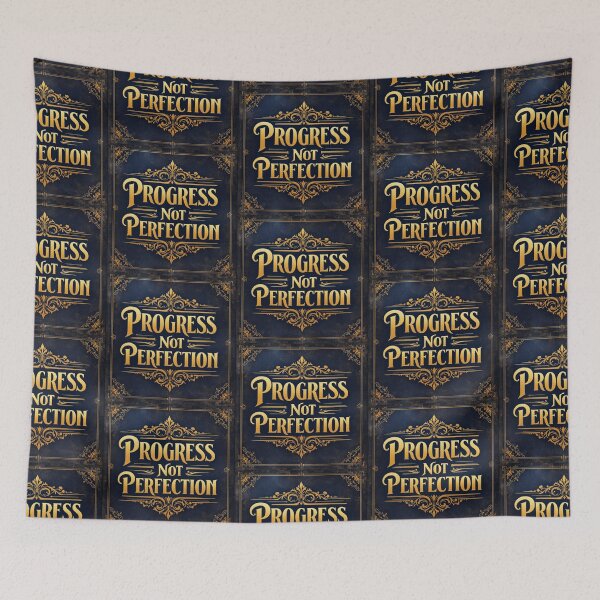 Item preview, Progress not perfection designed and sold by ManikRaja.