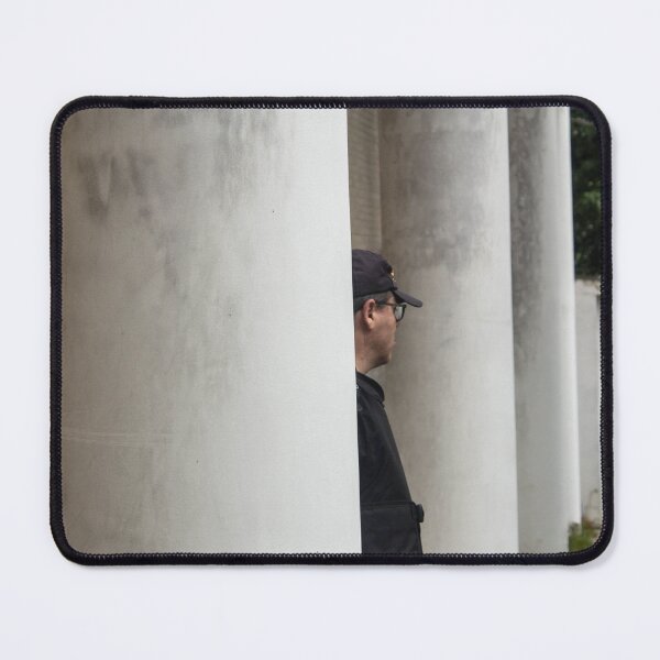 Item preview, guard hidden in a large white pillar of a building designed and sold by felipequeiroz.