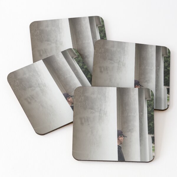 Item preview, guard hidden in a large white pillar of a building designed and sold by felipequeiroz.