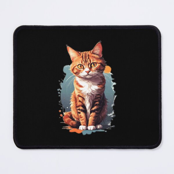 Item preview, Funny light brown Cat Digital Painting! designed and sold by Giulivo Store Graphic.