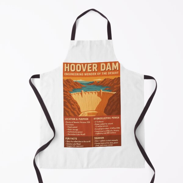 Item preview,  Hoover Dam Facts – Engineering Wonder of the Desert designed and sold by CyberArtistOne.