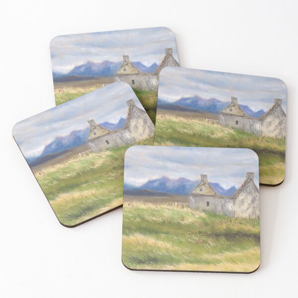 Item preview, Field with barn ruins designed and sold by KartMerilain.