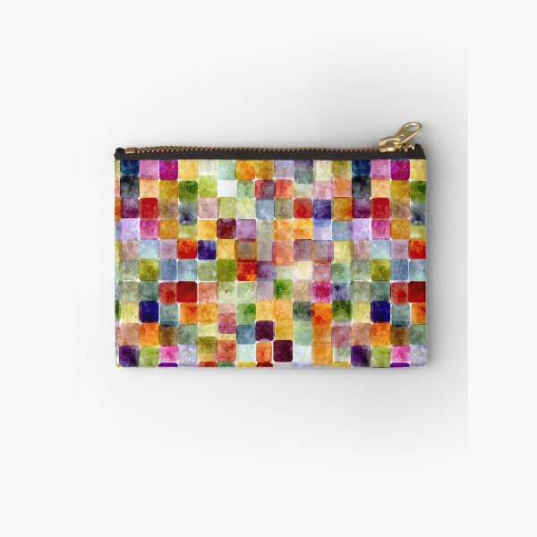 Item preview, Gentle Watercolor Grid Of Transparent Color Squares designed and sold by Piotrek0001.