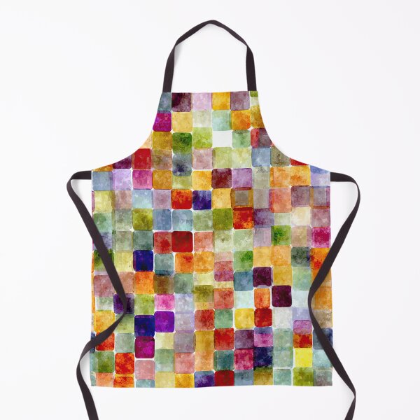 Item preview, Gentle Watercolor Grid Of Transparent Color Squares designed and sold by Piotrek0001.