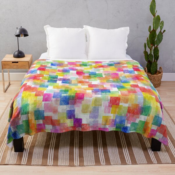 Item preview, Clean Design Featuring Watercolor Squares In Grid designed and sold by Piotrek0001.