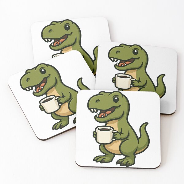 Item preview, T-rex With Coffee designed and sold by k3rstman1.