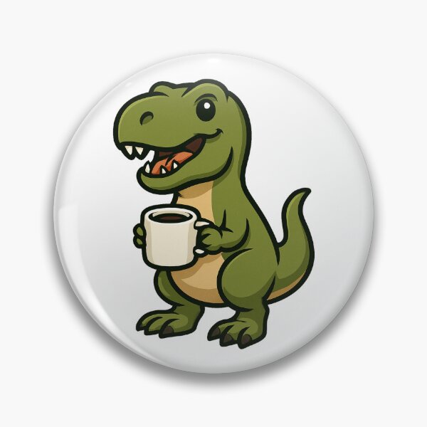 Item preview, T-rex With Coffee designed and sold by k3rstman1.