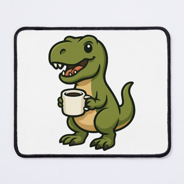 Item preview, T-rex With Coffee designed and sold by k3rstman1.