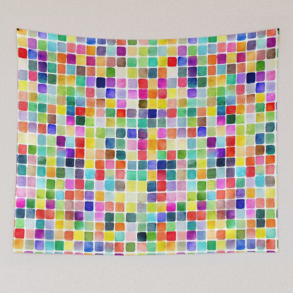 Item preview, Pastel Square Pattern In Minimal Artistic Style designed and sold by Piotrek0001.