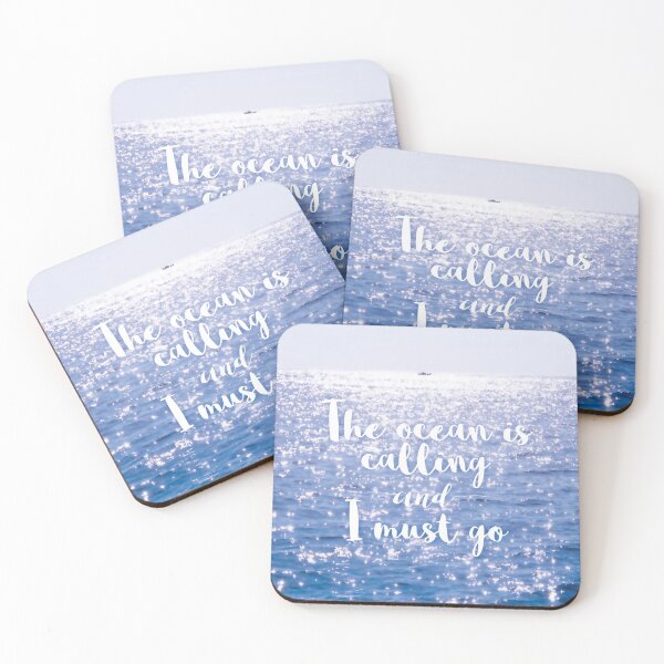 Item preview, WE PERCEIVE | The OCEAN is calling and I MUST GO designed and sold by Luis Wong | We Perceive.