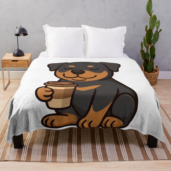 Item preview, Rottweiler With Coffee designed and sold by k3rstman1.