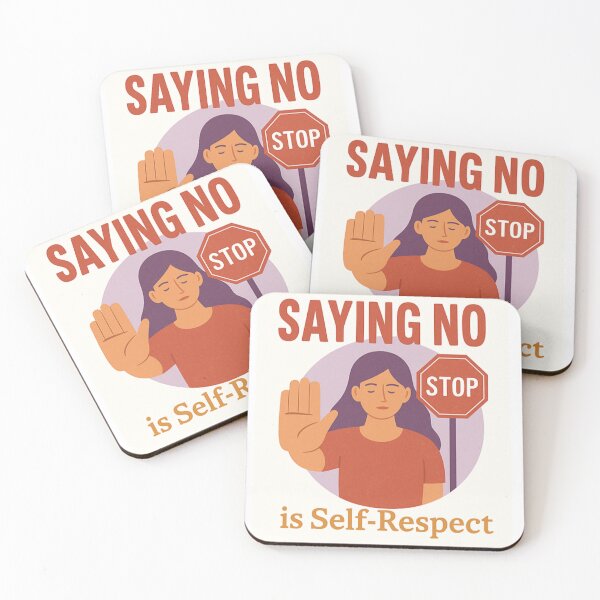 Item preview, Saying No Is Self-Respect – Empowerment Quote Design designed and sold by ShivThulirVerse.