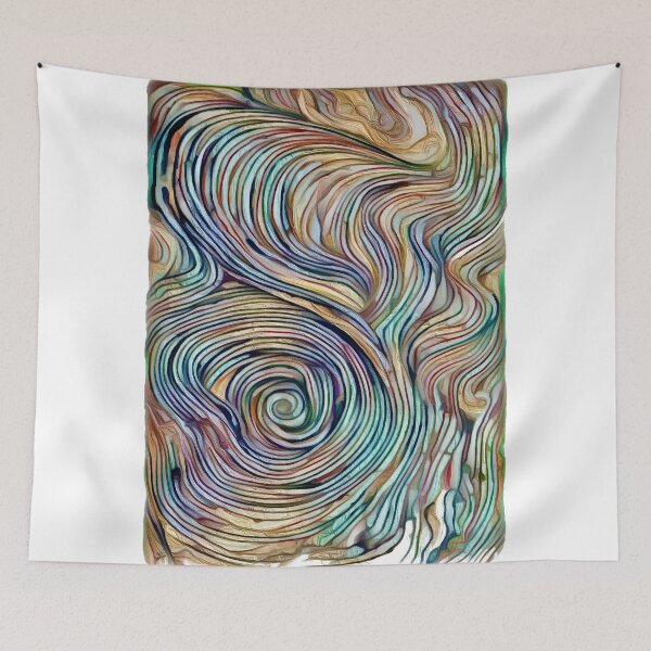 Item preview, Mysterious Maze Abstract designed and sold by Anas Arts.