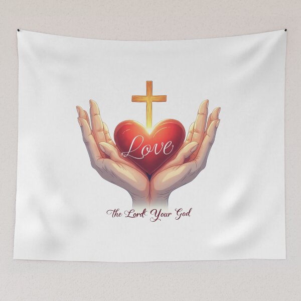Item preview, Love God Fully – M-atthew 22:37 Greatest Command Tee designed and sold by ebocraft.