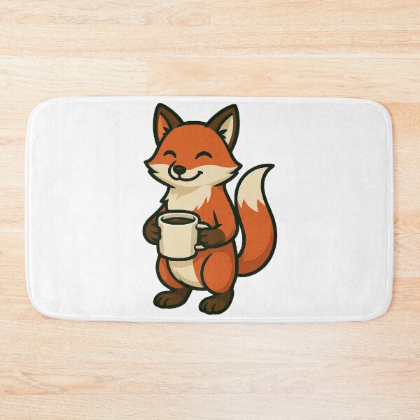 Item preview, Fox With Coffee designed and sold by k3rstman1.