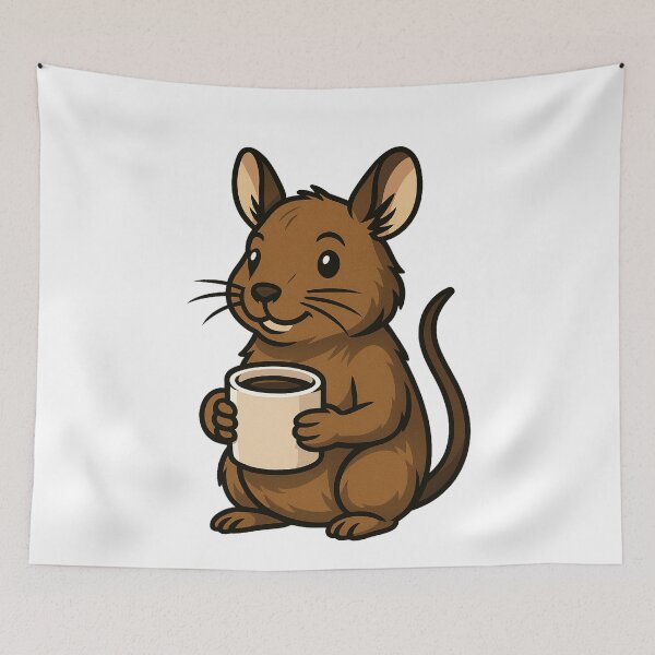 Item preview, Degu With Coffee designed and sold by k3rstman1.