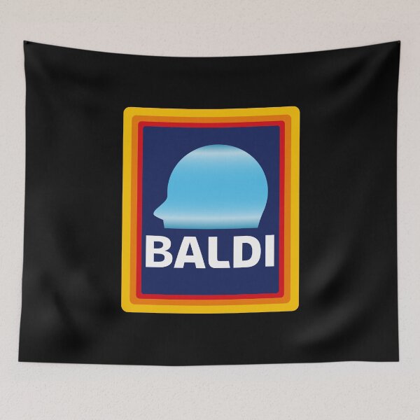 Item preview, Funny Baldi Logo Parody Gift for Bald Men Hair Loss Gag designed and sold by w1ckerman.