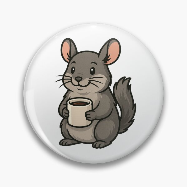 Item preview, Chinchilla With Coffee designed and sold by k3rstman1.