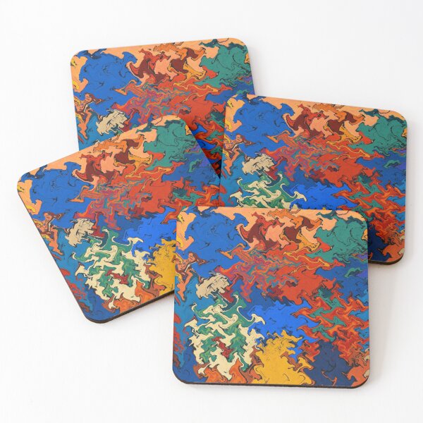 Item preview, Colorful abstract artwork designed and sold by Sigtrix.