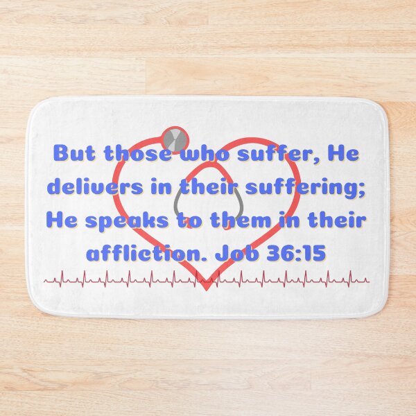 Item preview, Job - he delivers in their suffering designed and sold by stella literarium.