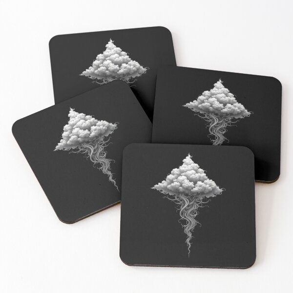 Item preview, Whispers of the Sky: Abstract Cloud Roots designed and sold by ShadowAndSlate.