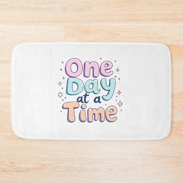 Item preview, One day at a time designed and sold by ManikRaja.