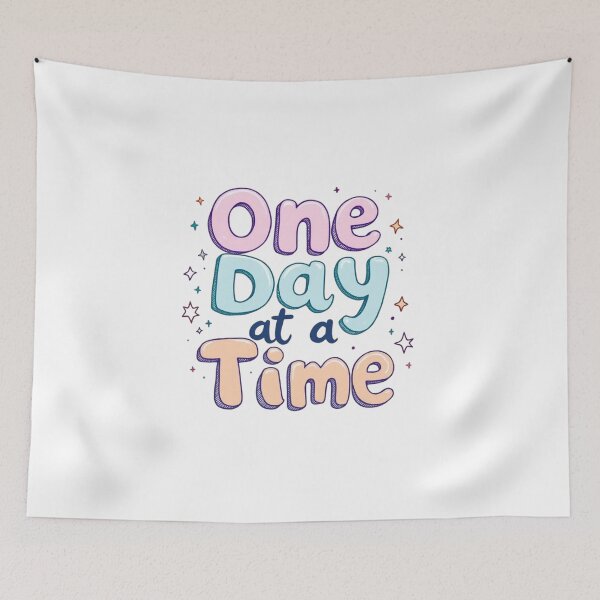 Item preview, One day at a time designed and sold by ManikRaja.