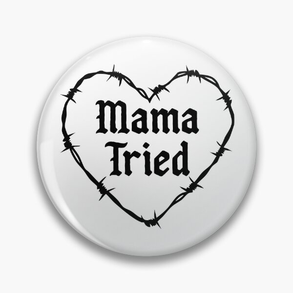 Item preview, Mama Tried Barbwire Heart designed and sold by StudioLucic.