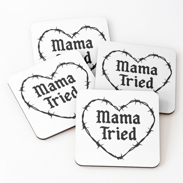 Item preview, Mama Tried Barbwire Heart designed and sold by StudioLucic.