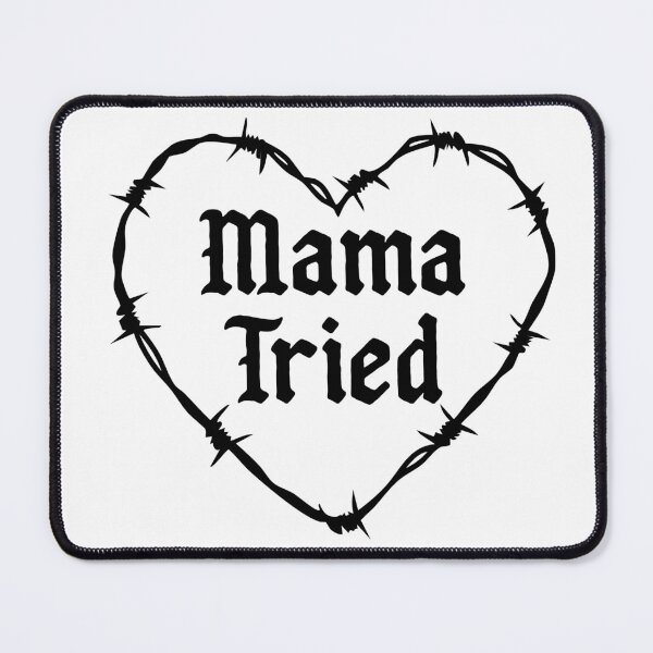 Item preview, Mama Tried Barbwire Heart designed and sold by StudioLucic.