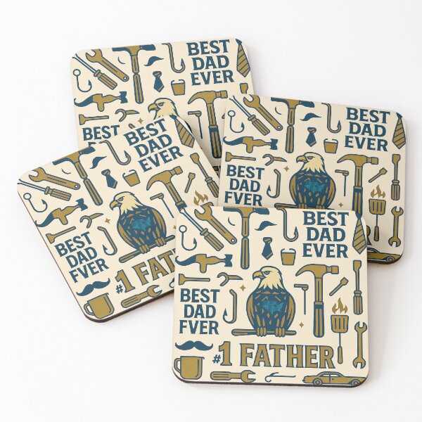 Item preview, Dad Tools & Hobbies Seamless Pattern – Father’s Day Vector Design Collection designed and sold by LessSugar.