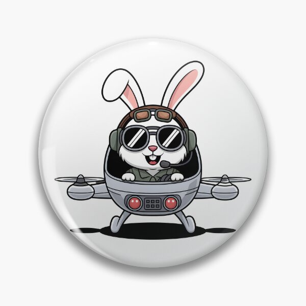 Item preview, Intel Drone Bunny – Cute Operator on Aerial Duty designed and sold by Fragy72.