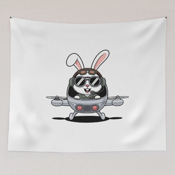 Item preview, Intel Drone Bunny – Cute Operator on Aerial Duty designed and sold by Fragy72.