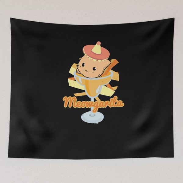 Item preview, Meowgarita Cat Margarita Lover designed and sold by TomGiantDesigns.