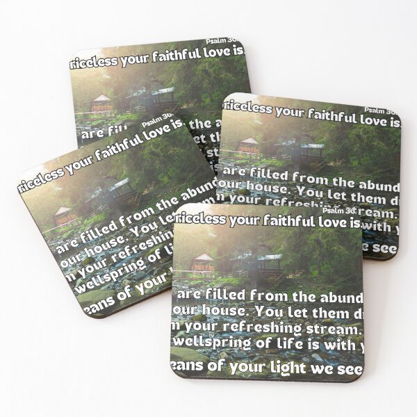 Item preview, Psalm 36 - priceless love of God designed and sold by stella literarium.