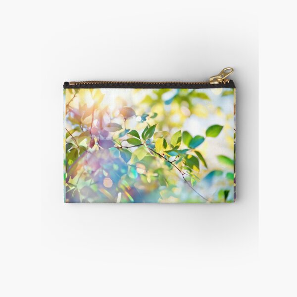 Item preview, Glowing Holographic Leaves Sunny Summer Holiday designed and sold by LuckyStep.
