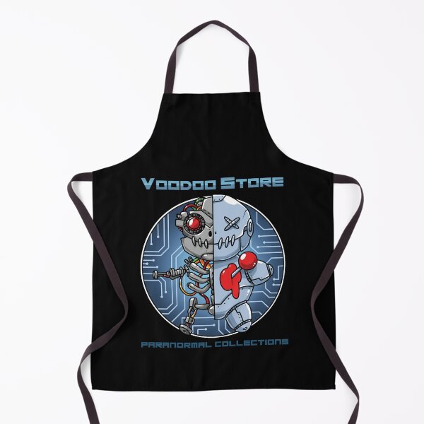 Item preview, Voodoo Doll Robot Cybernetic Skull designed and sold by Voodoo Store Paranormal Collections.