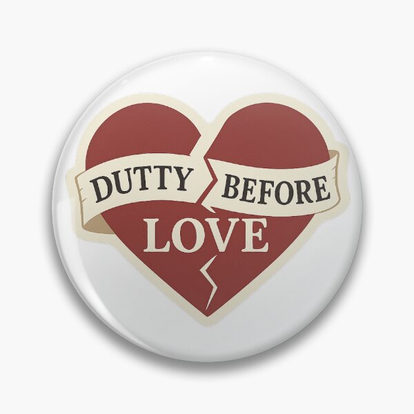Item preview, Duty before love  designed and sold by Drama&Doodles.