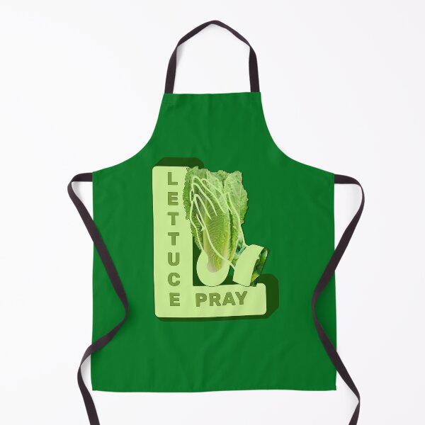 Item preview, Lettuce Pray - Hilarious and Funny Vegetable-Inspired Design designed and sold by ArtsyExplorer.