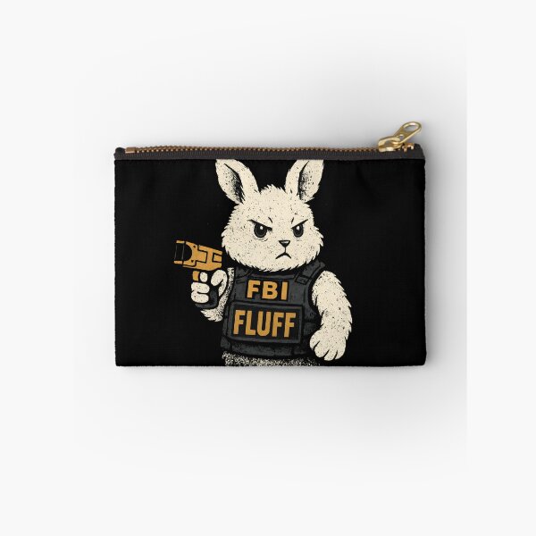 Item preview, FLUFF Agent Bunny – Serious Fluff, No Smiles designed and sold by Fragy72.