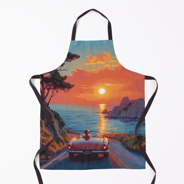Item preview, Sunset Drive by the Coast designed and sold by AITuneSphere.
